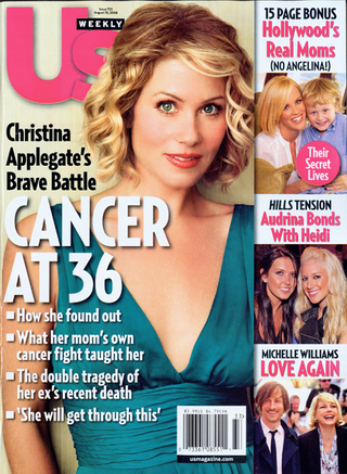 Illustration for article titled This Week in Tabloids: Aniston Wants A Baby, Applegate Is Ailing, & Cyrus Is A Not-So-Secret Sexpot